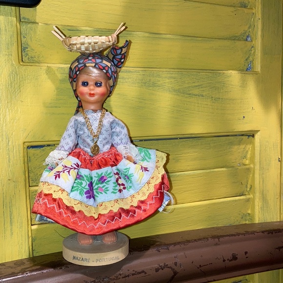 Vintage Other Vintage Miniature Plastic Nazare Portugal Doll 65